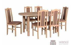 Zestaw stół Wenus 1 + krzesło Bos 2