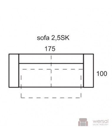 Sofa LEONARDO 2,5SK
