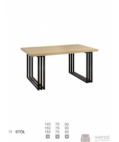 Stół MURANO 18 (160 cm)