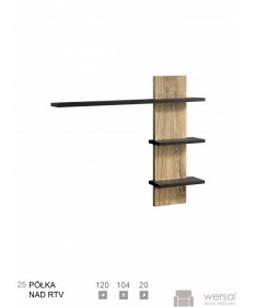 Półka nad RTV MURANO 25