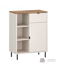 Regał otwarty niski jednodrzwiowy z szufladą EVO